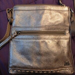 The Sak Metallic Copper/Bronze Crossbody Bag